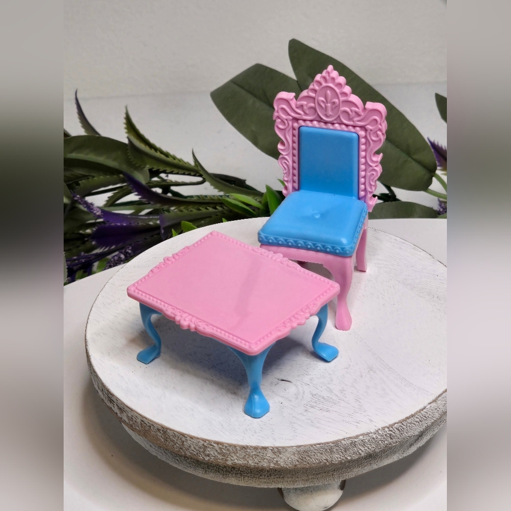 Doll Size Furniture Blue and Pink Replacement, Small🩷💙 [ Read Details ]
